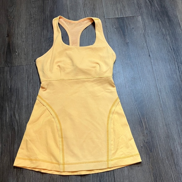 lululemon athletica Tops - Lululemon Yellow Athletic Tank top, women's size 4